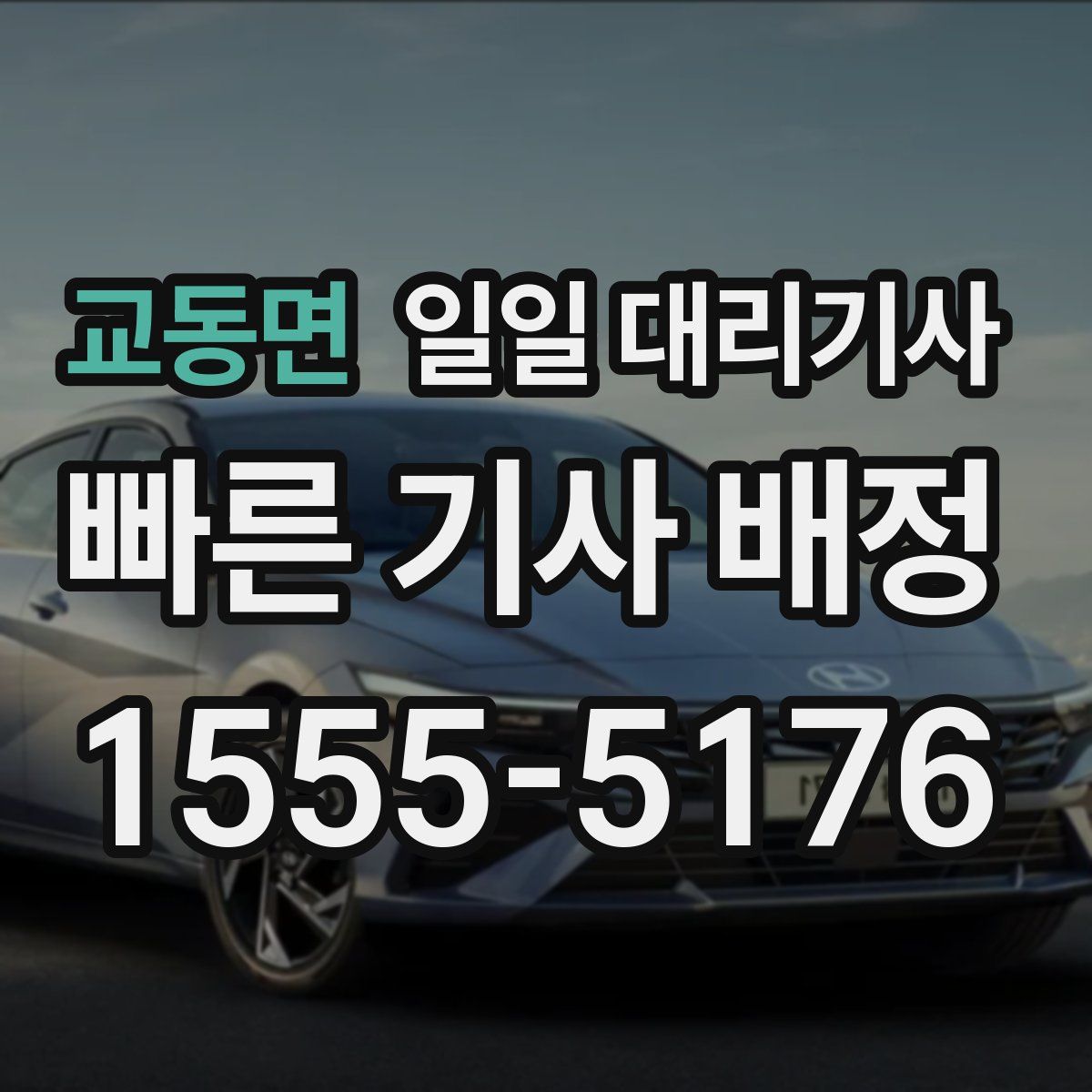 교동면 일일 대리기사