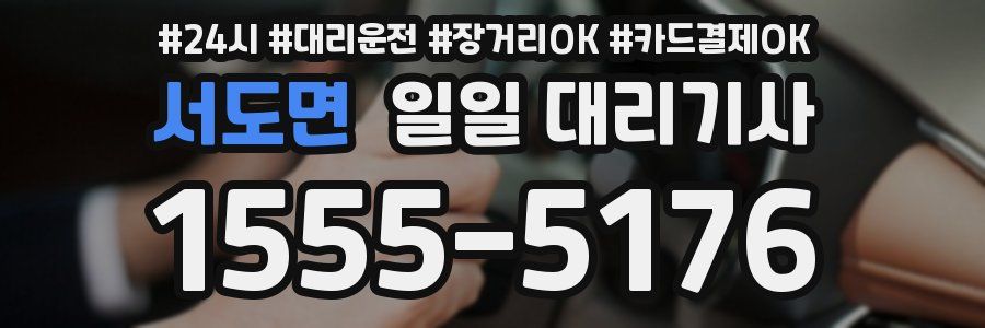 서도면 일일 대리기사