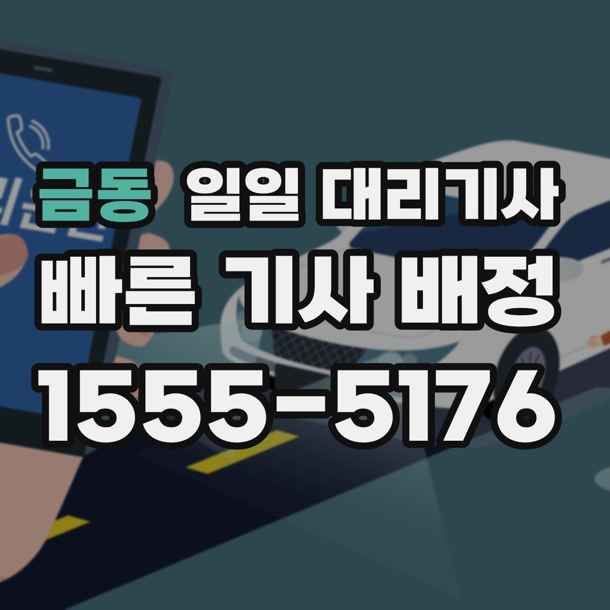 금동 일일 대리기사