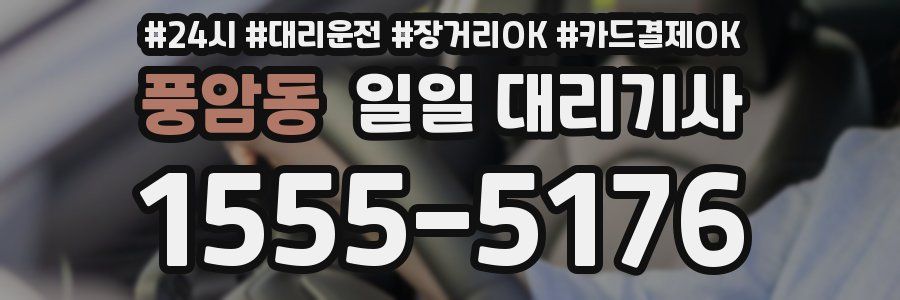 풍암동 일일 대리기사