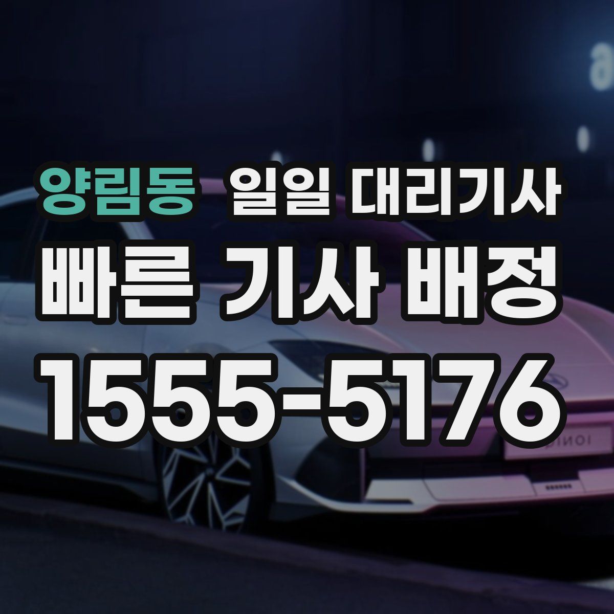 양림동 일일 대리기사