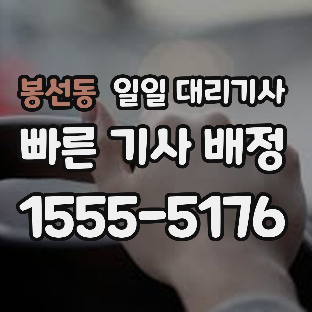 봉선동 일일 대리기사