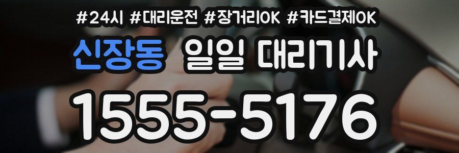 신장동 일일 대리기사
