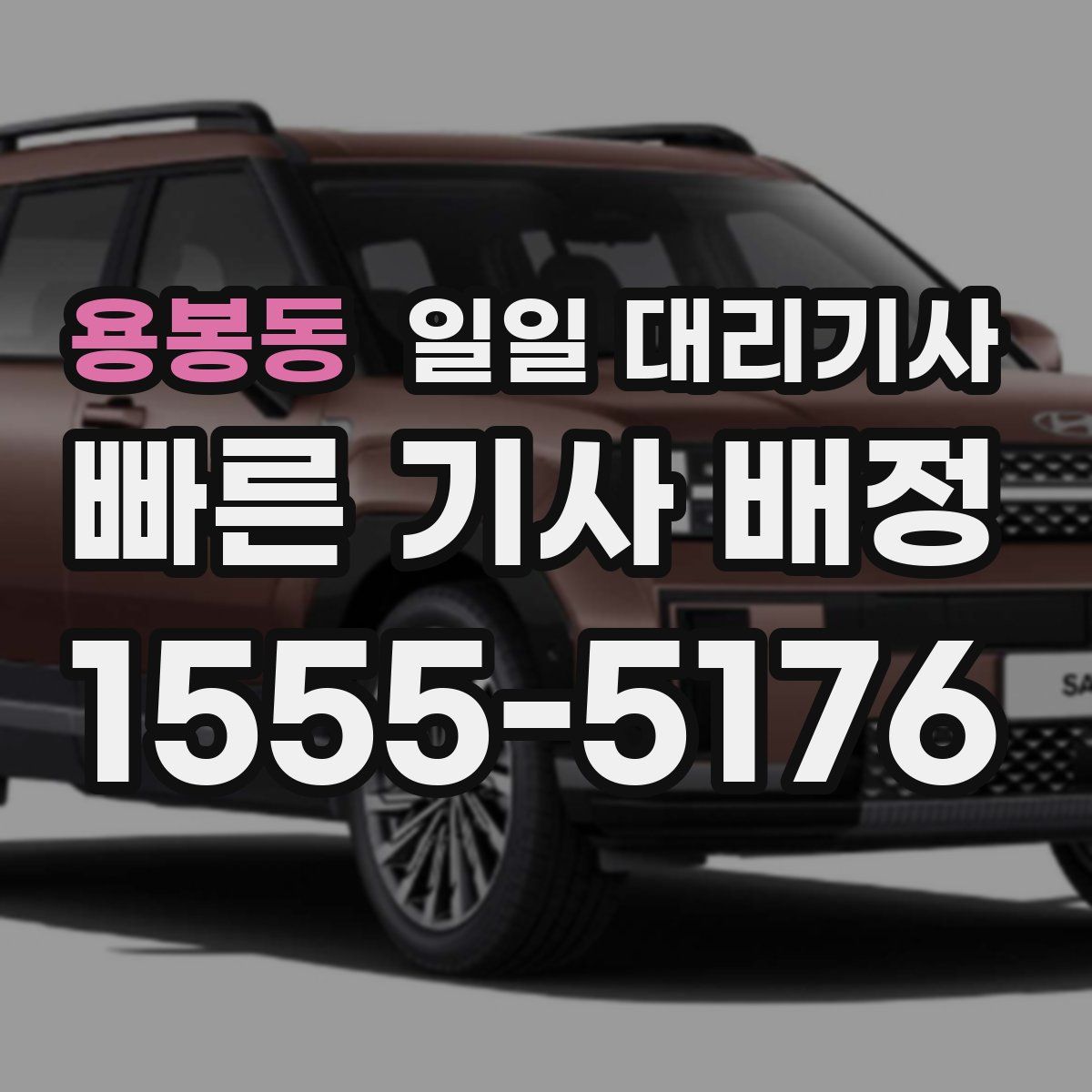 용봉동 일일 대리기사