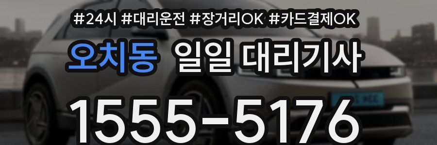 오치동 일일 대리기사