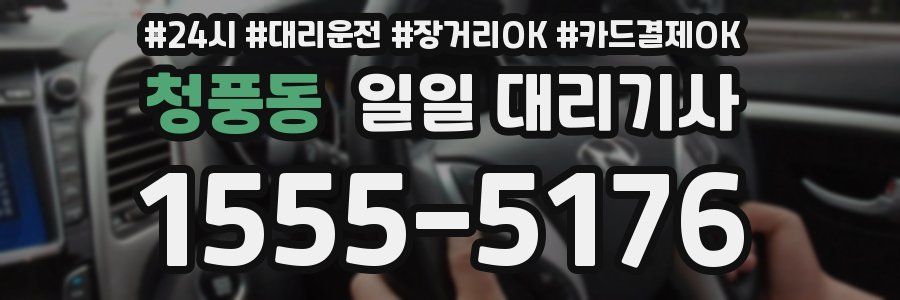 청풍동 일일 대리기사