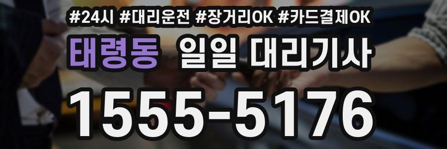 태령동 일일 대리기사