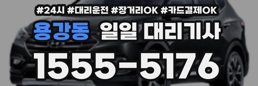용강동 일일 대리기사
