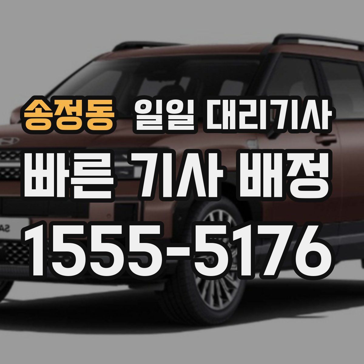 송정동 일일 대리기사