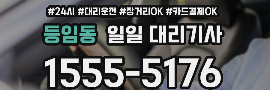 등임동 일일 대리기사