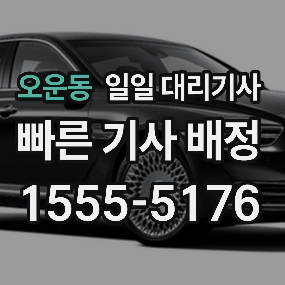 오운동 일일 대리기사