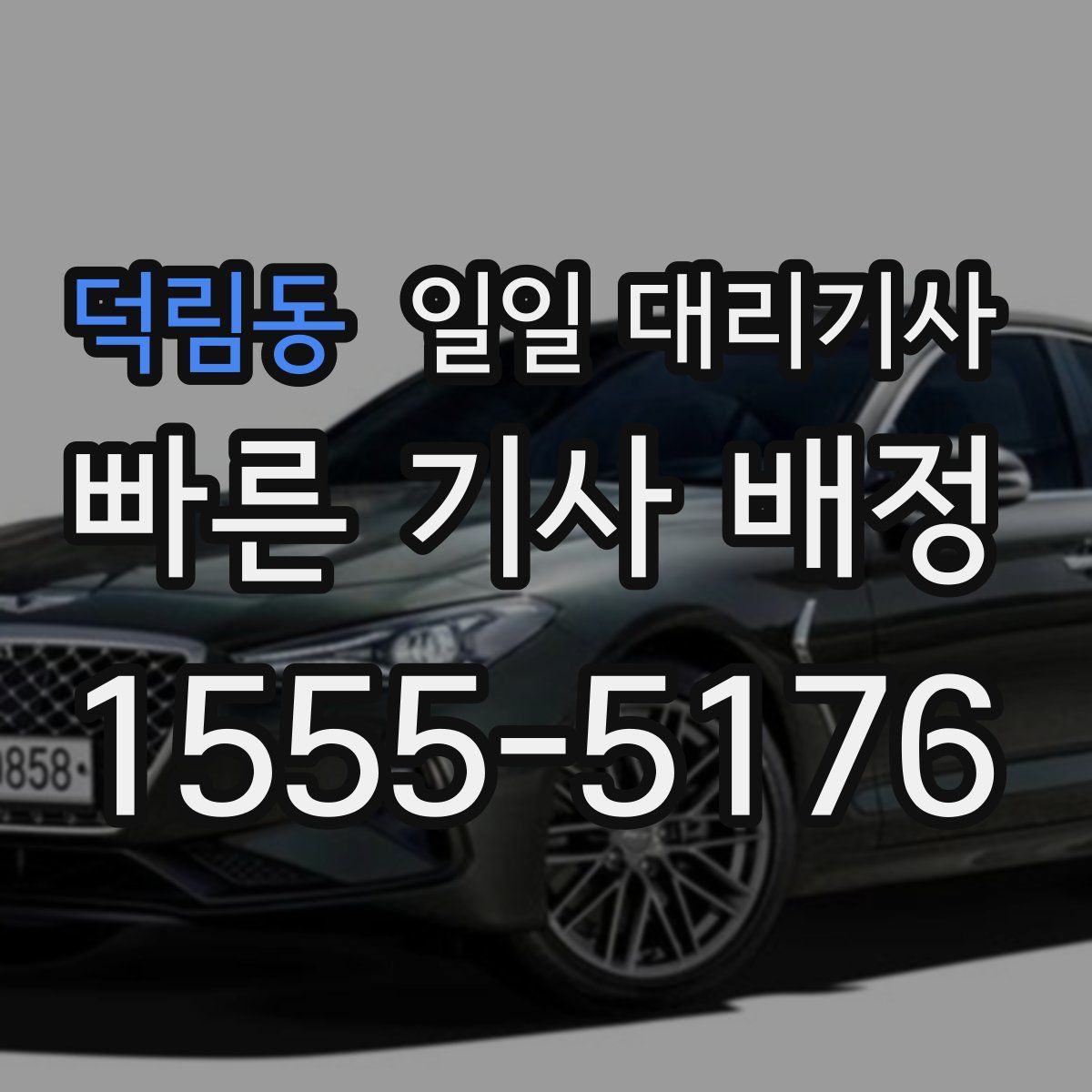 덕림동 일일 대리기사