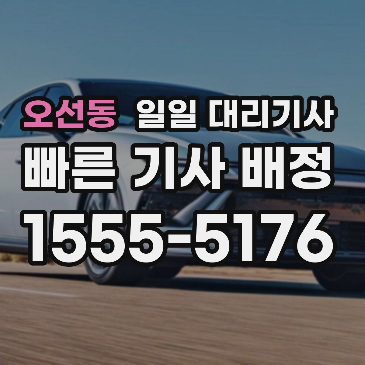 오선동 일일 대리기사