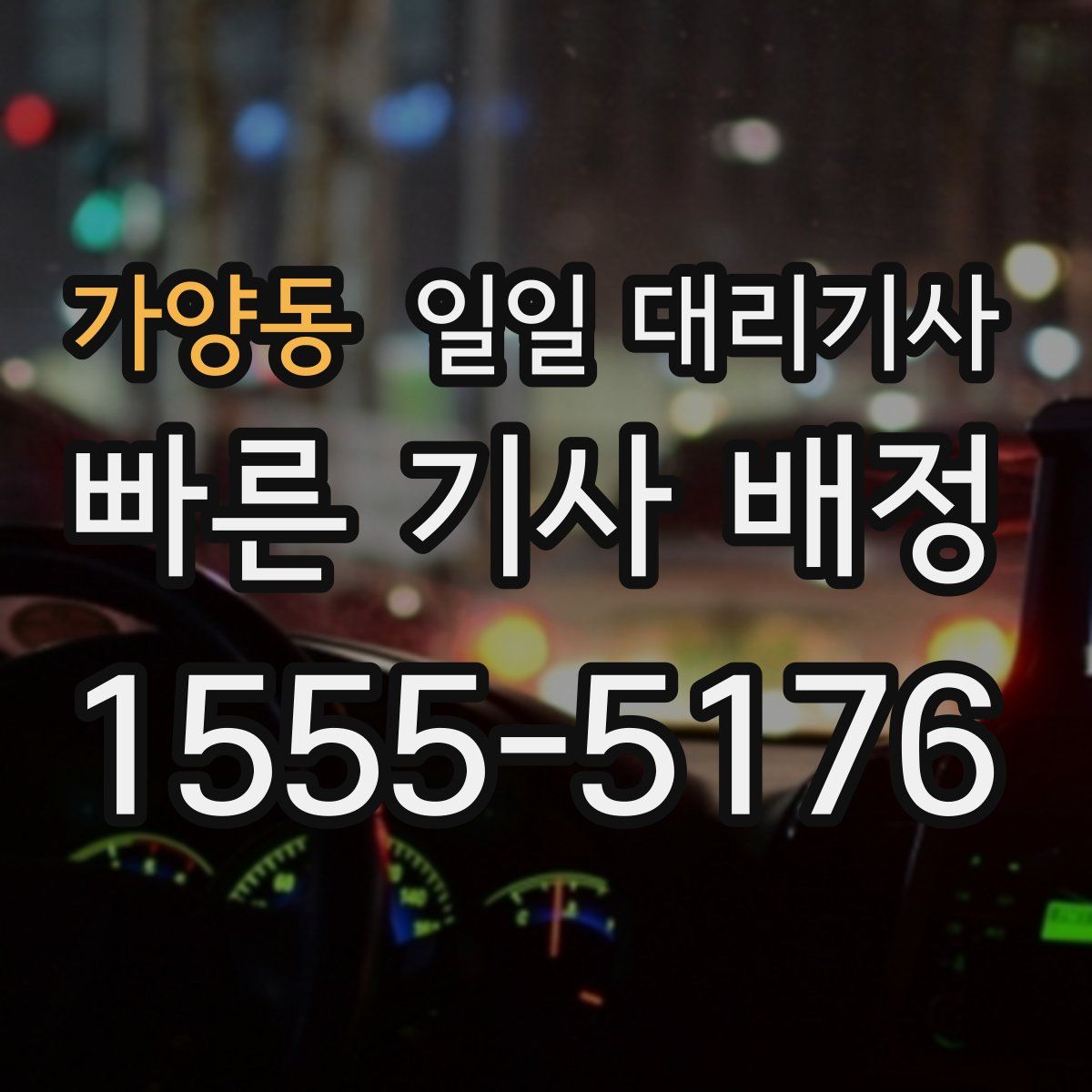 가양동 일일 대리기사