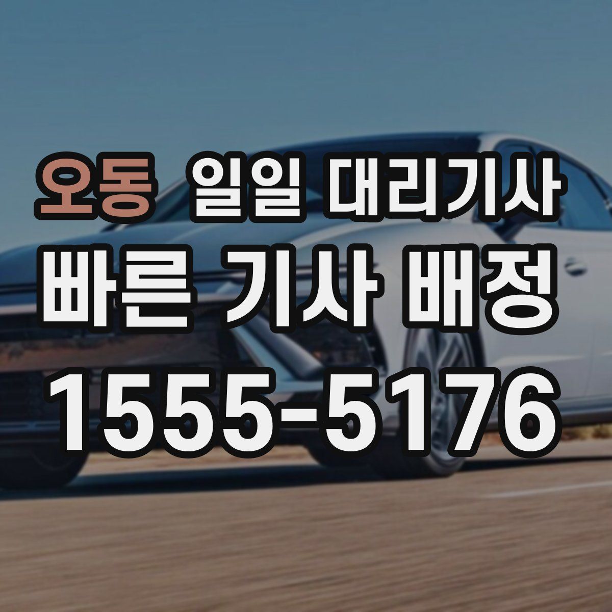 오동 일일 대리기사