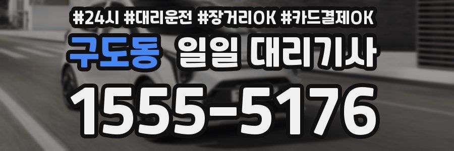 구도동 일일 대리기사