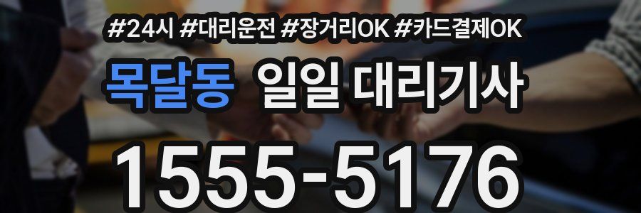 목달동 일일 대리기사