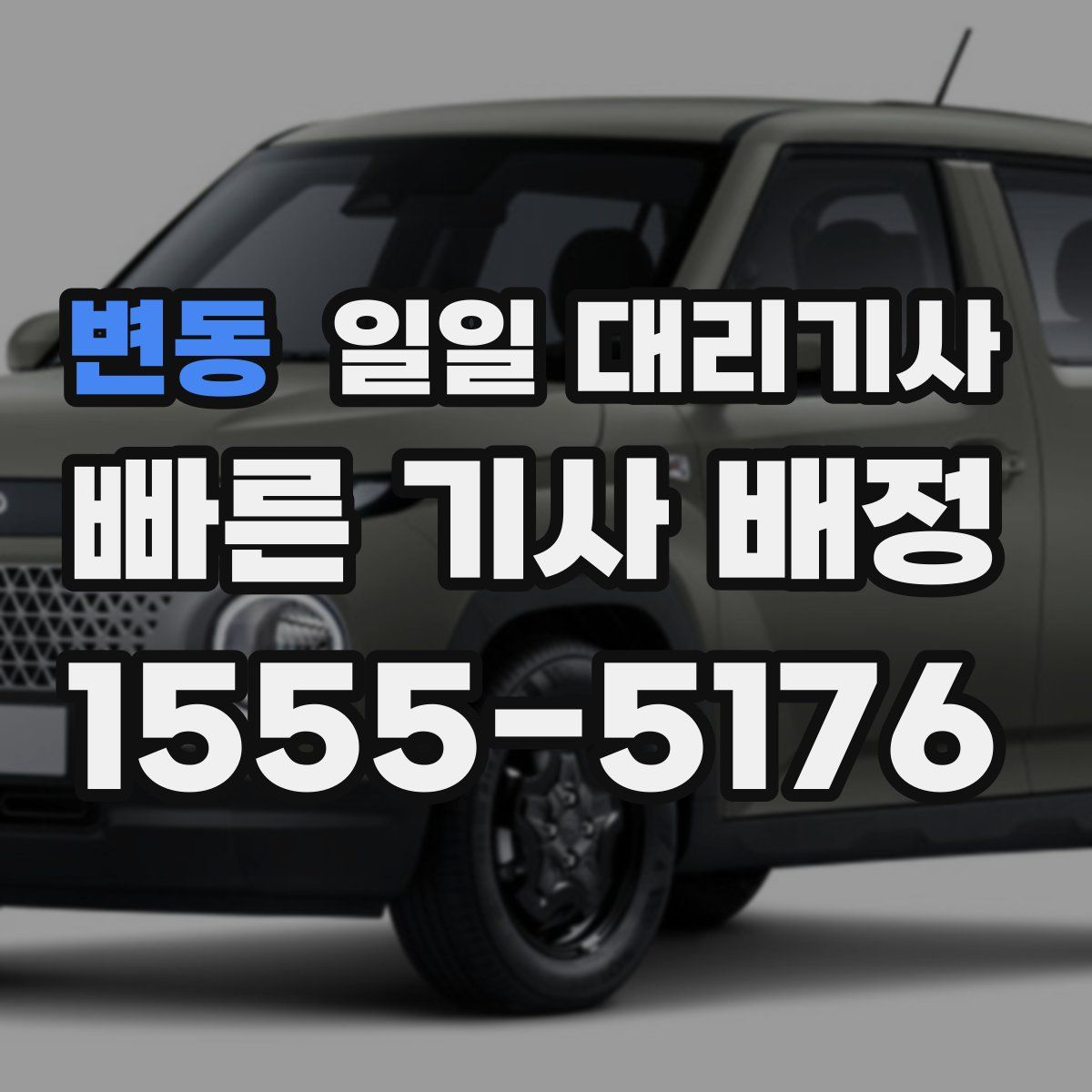 변동 일일 대리기사