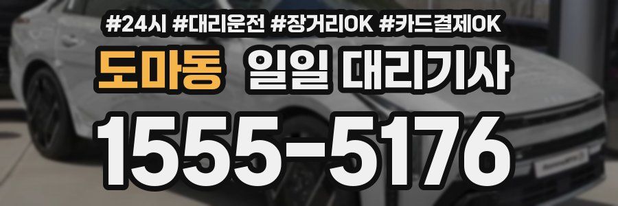 도마동 일일 대리기사
