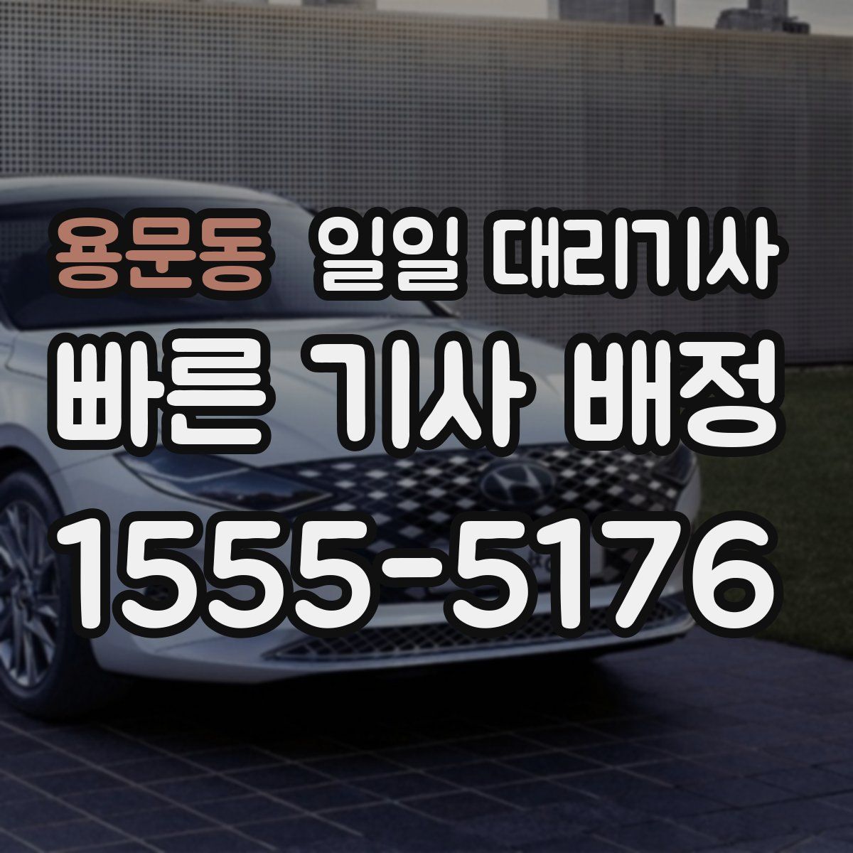 용문동 일일 대리기사