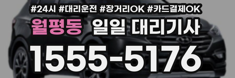 월평동 일일 대리기사