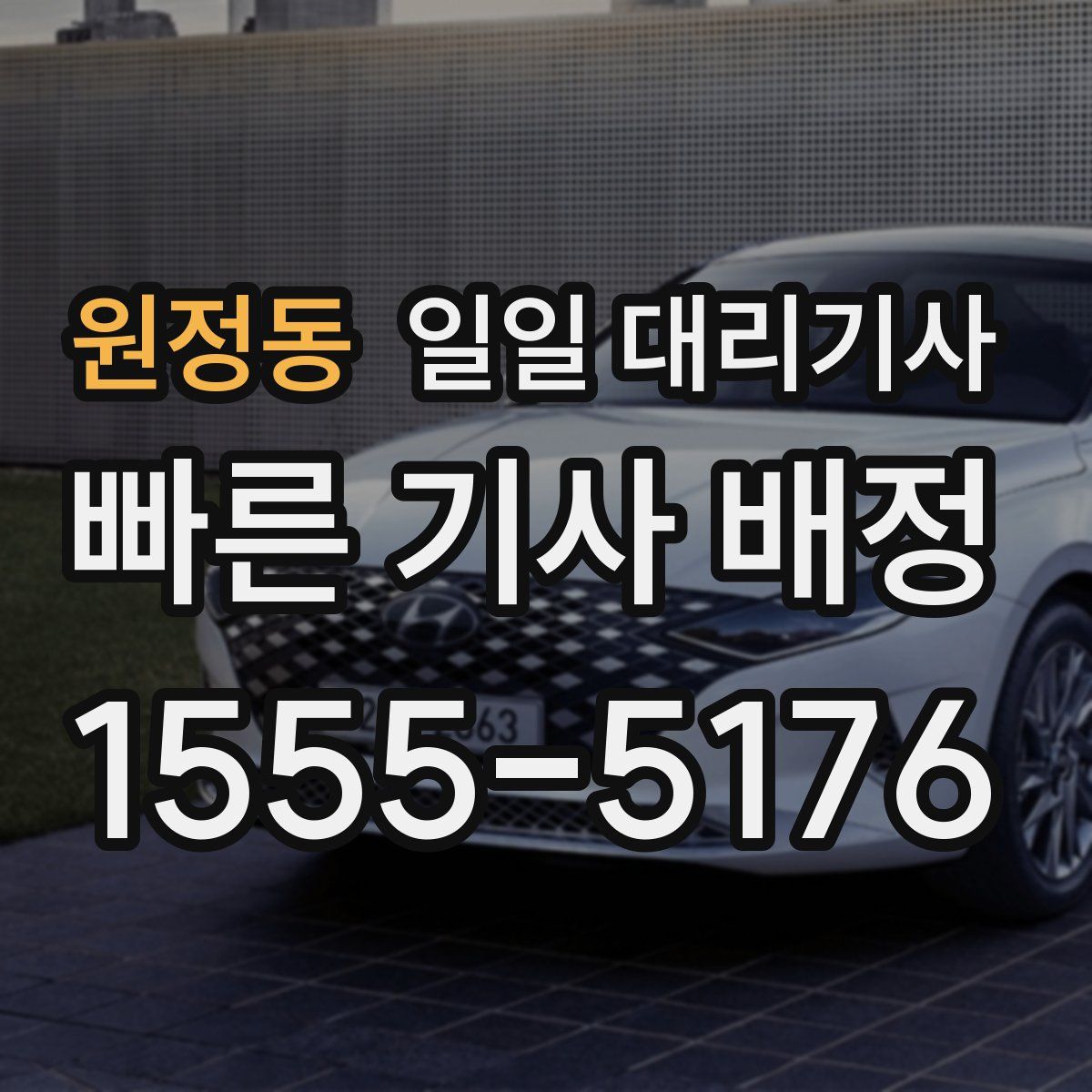 원정동 일일 대리기사