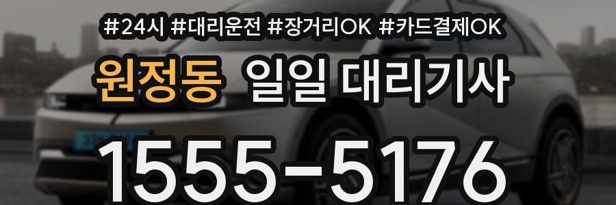 원정동 일일 대리기사