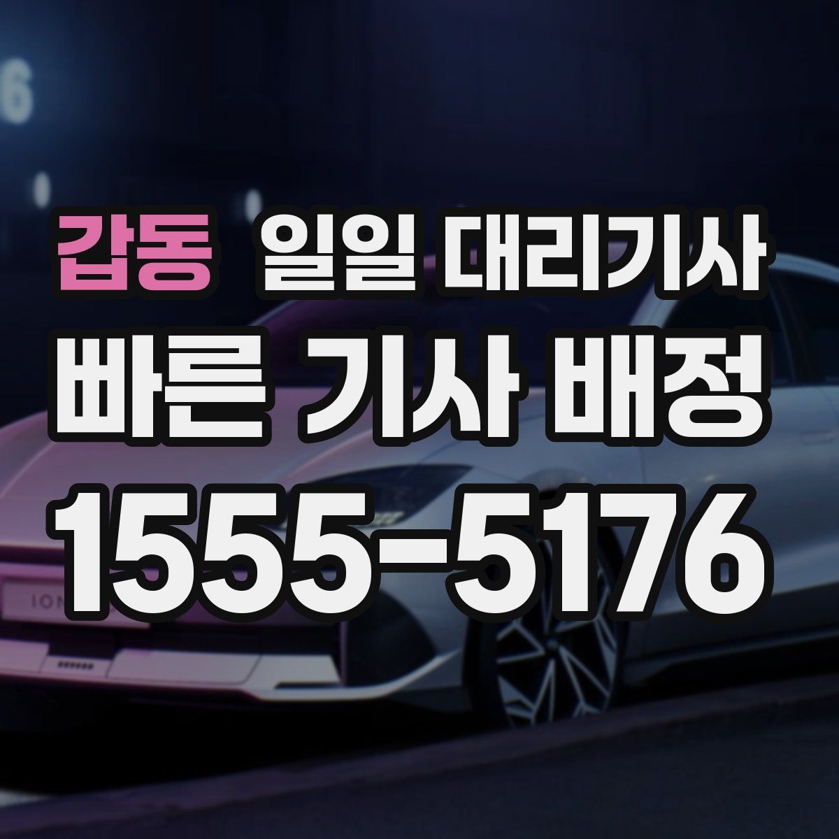 갑동 일일 대리기사