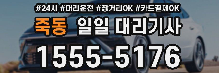 죽동 일일 대리기사