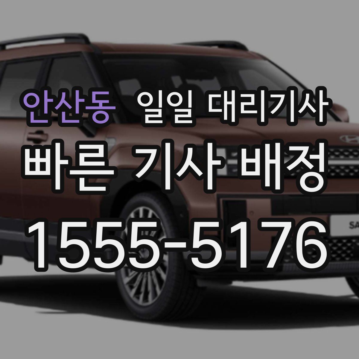 안산동 일일 대리기사