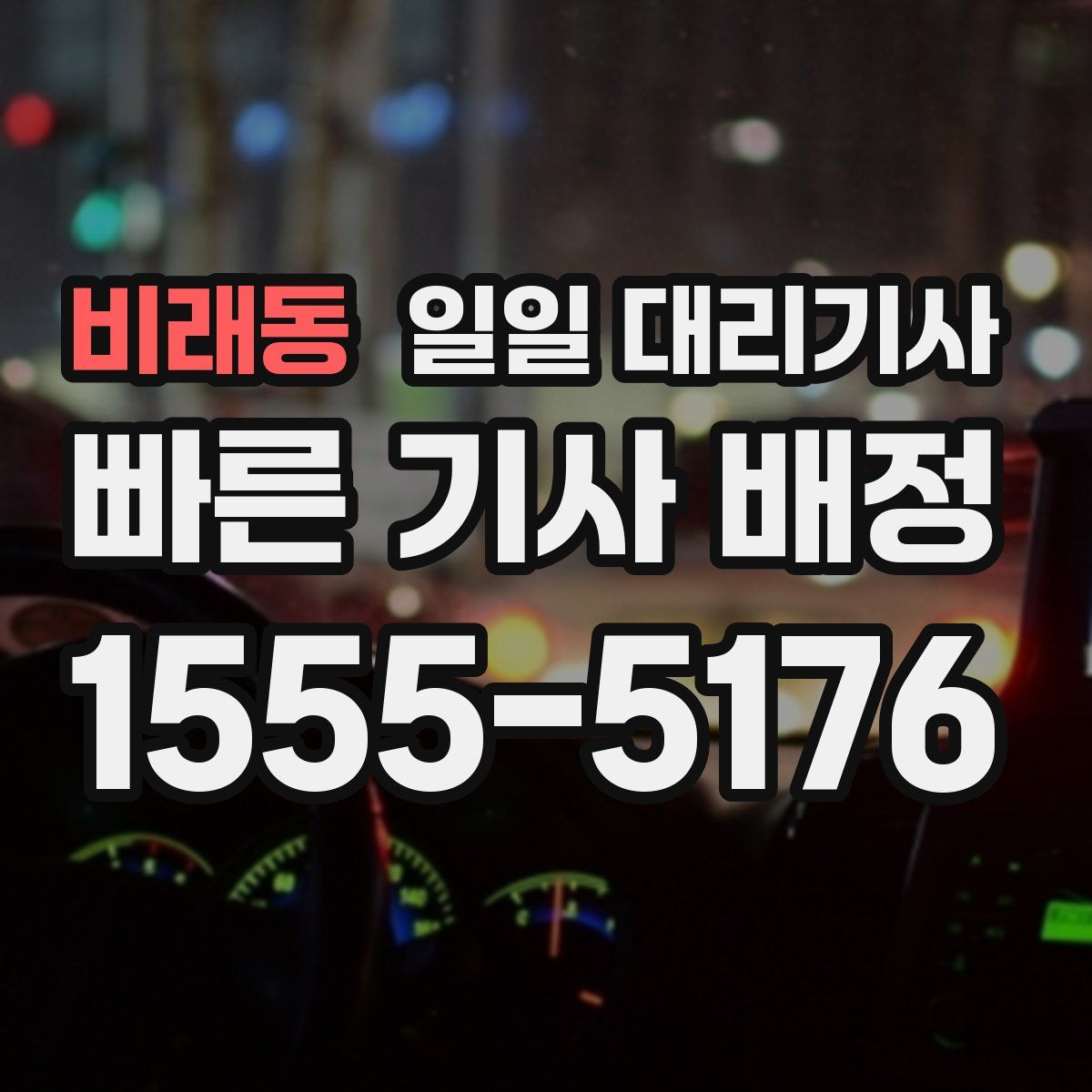 비래동 일일 대리기사