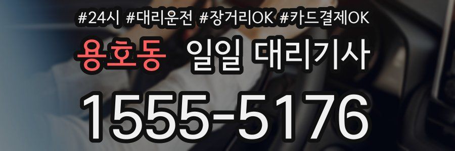 용호동 일일 대리기사