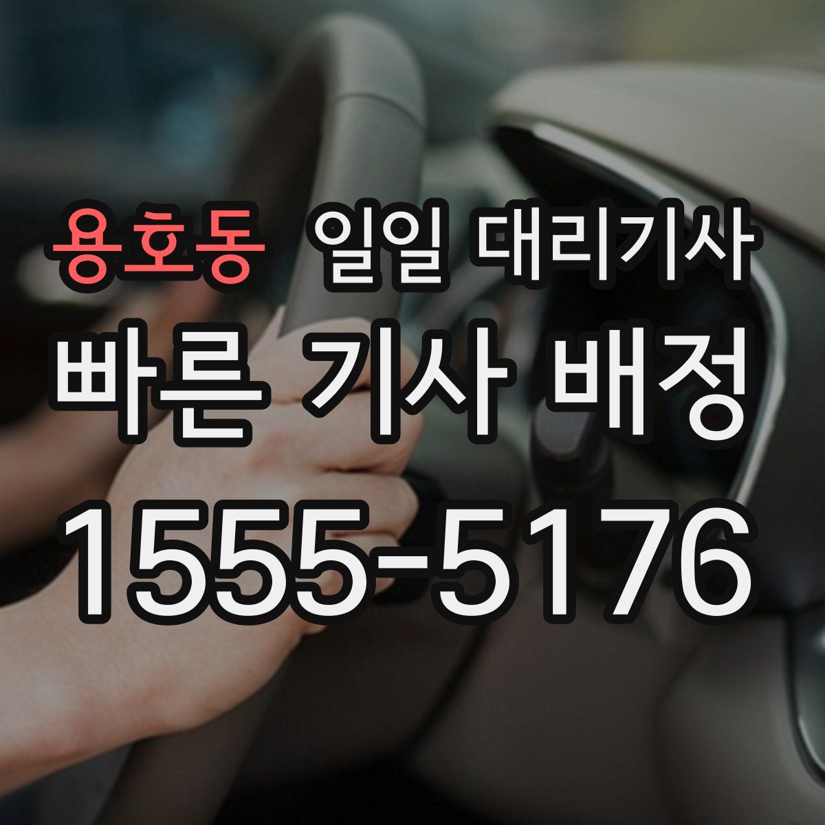 용호동 일일 대리기사
