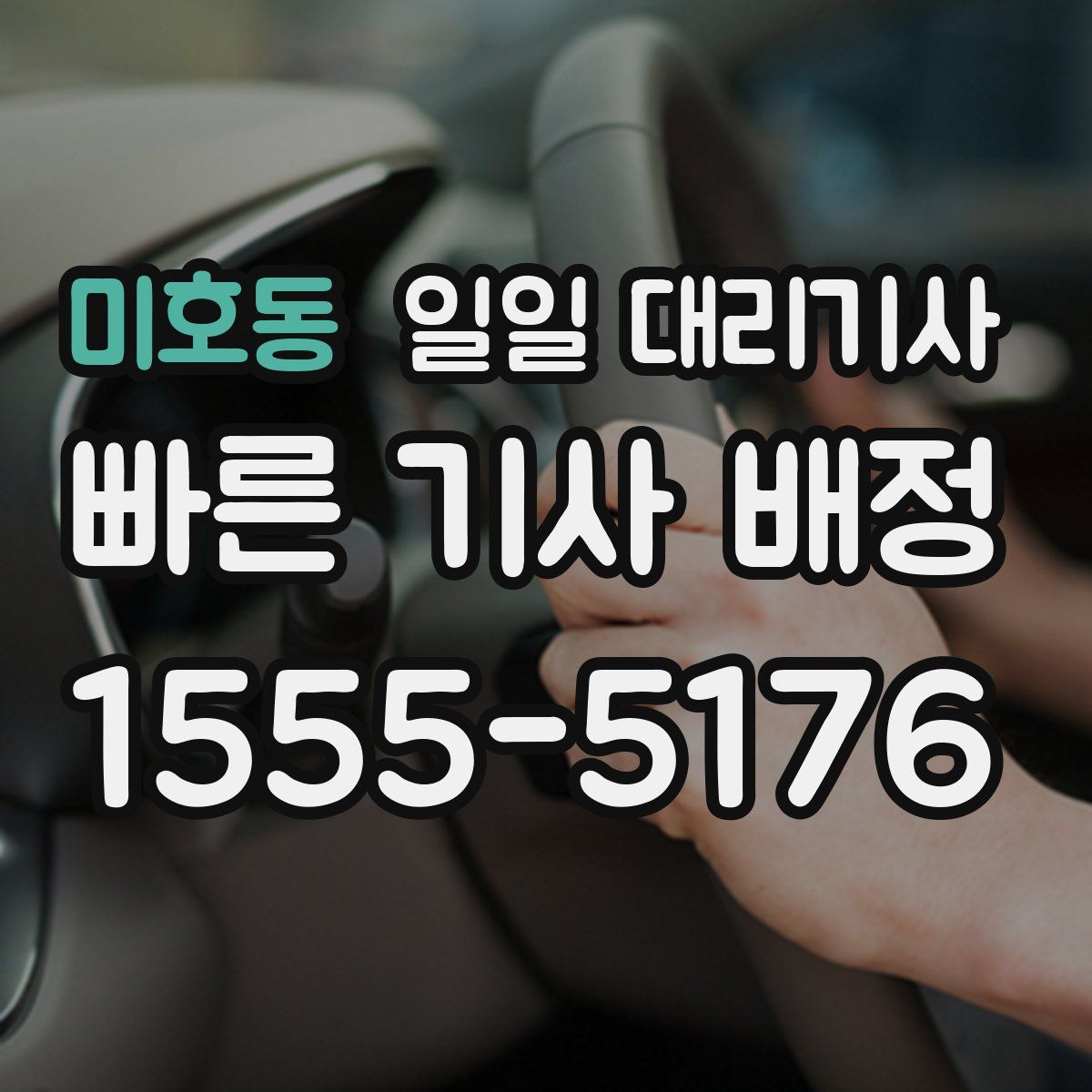 미호동 일일 대리기사