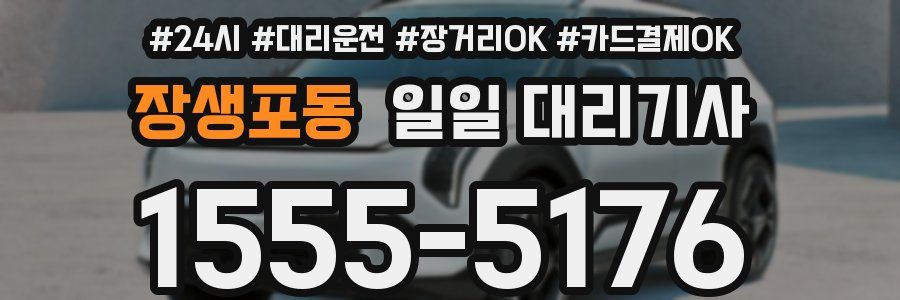 장생포동 일일 대리기사