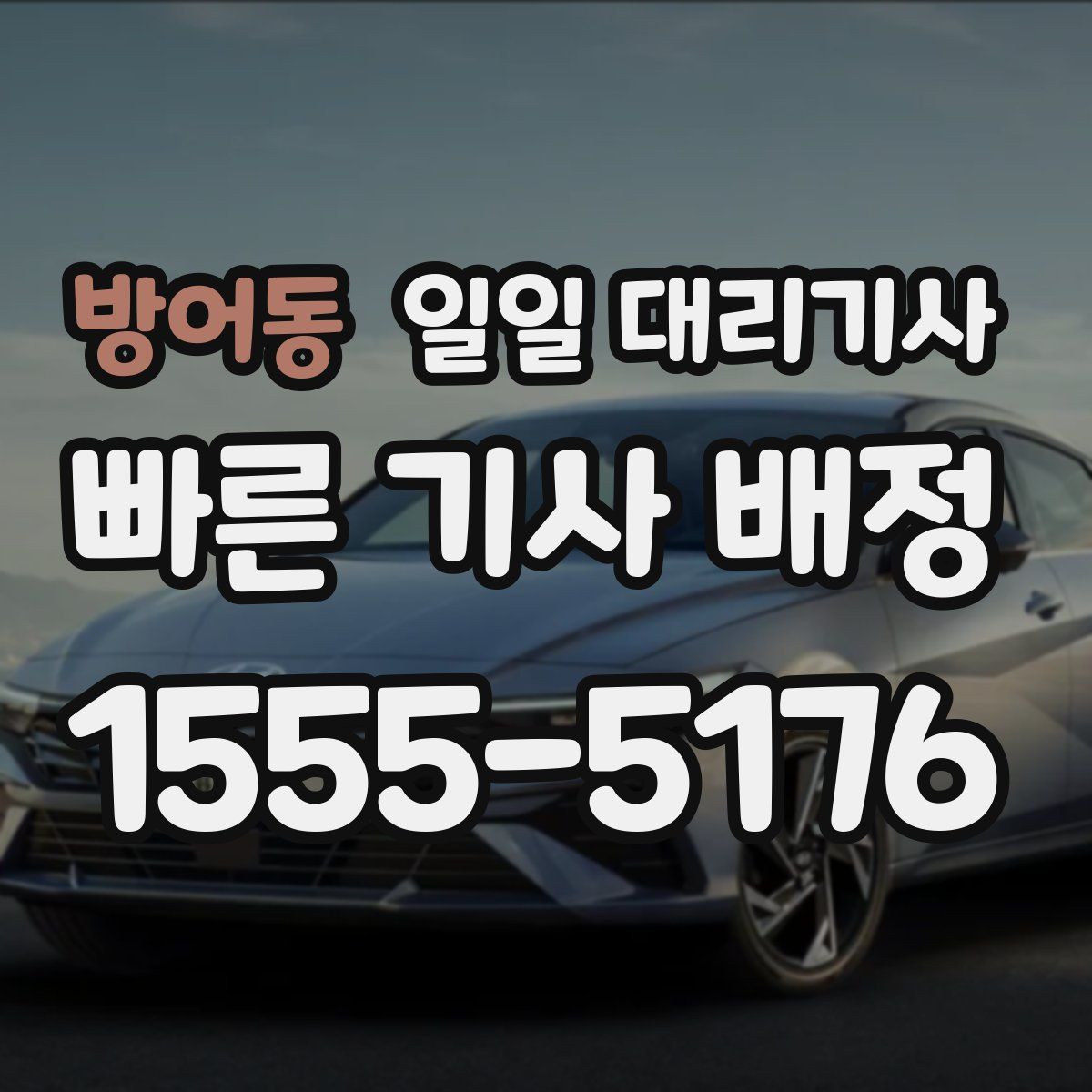 방어동 일일 대리기사