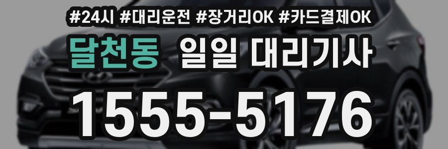 달천동 일일 대리기사