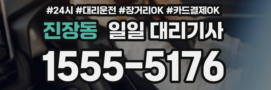 진장동 일일 대리기사