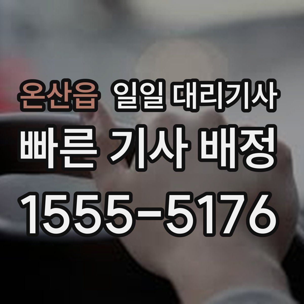 온산읍 일일 대리기사