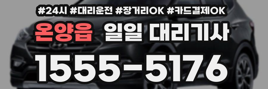 온양읍 일일 대리기사