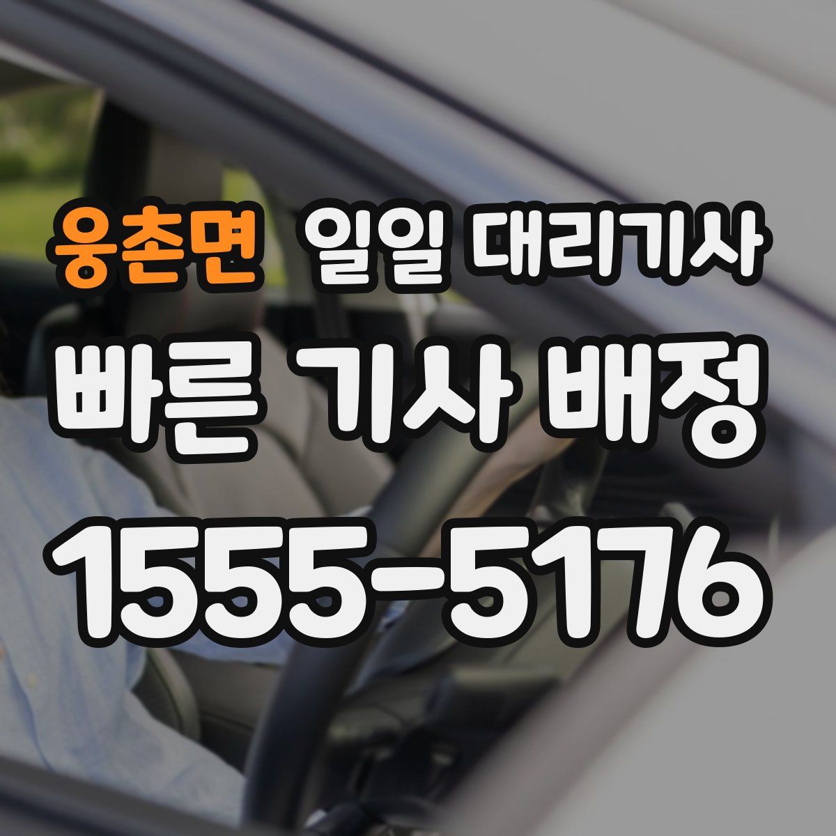 웅촌면 일일 대리기사