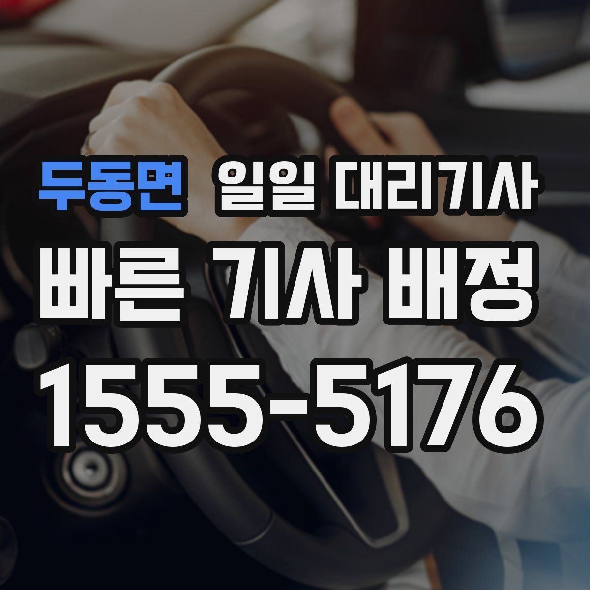 두동면 일일 대리기사