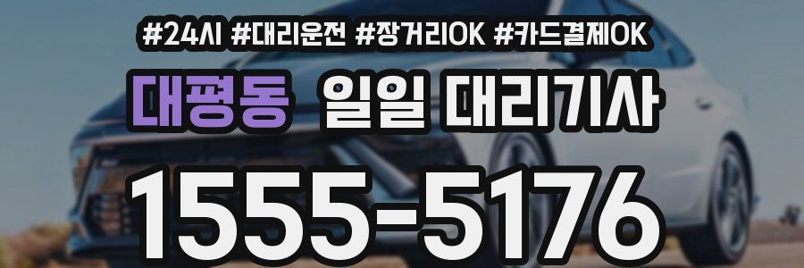 대평동 일일 대리기사