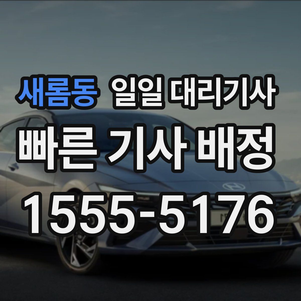 새롬동 일일 대리기사