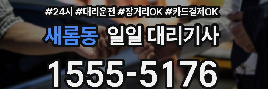 새롬동 일일 대리기사