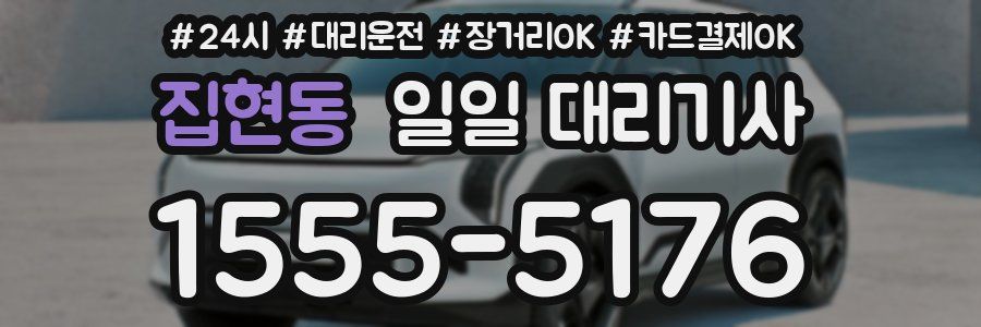 집현동 일일 대리기사