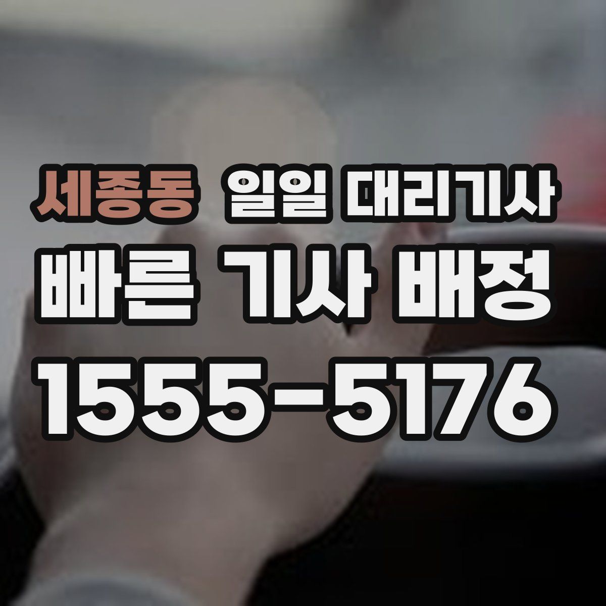 세종동 일일 대리기사