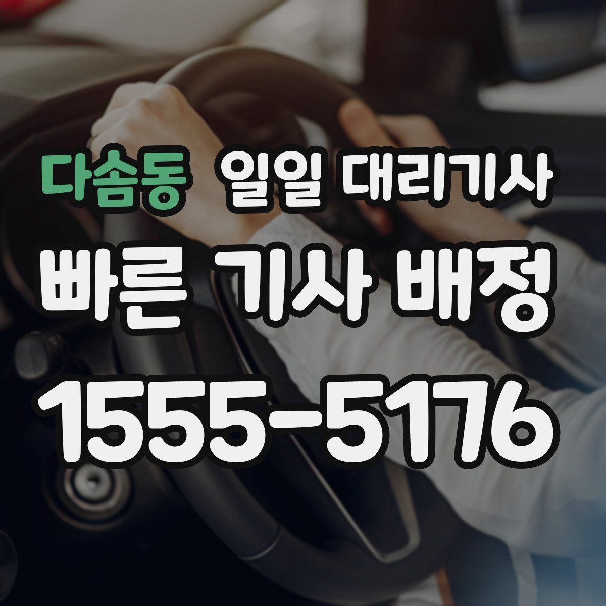 다솜동 일일 대리기사