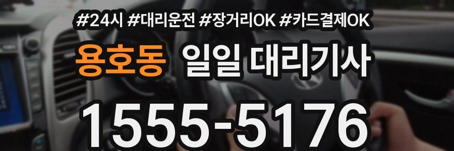 용호동 일일 대리기사