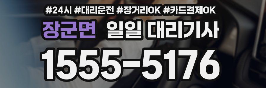 장군면 일일 대리기사